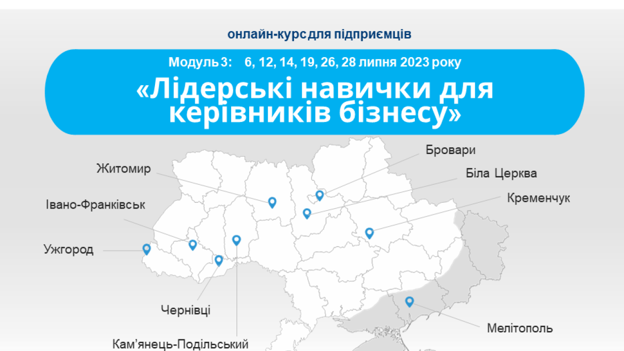 Лідерські якості можна розвивати, і підприємці з Білої Церкви мають такий шанс